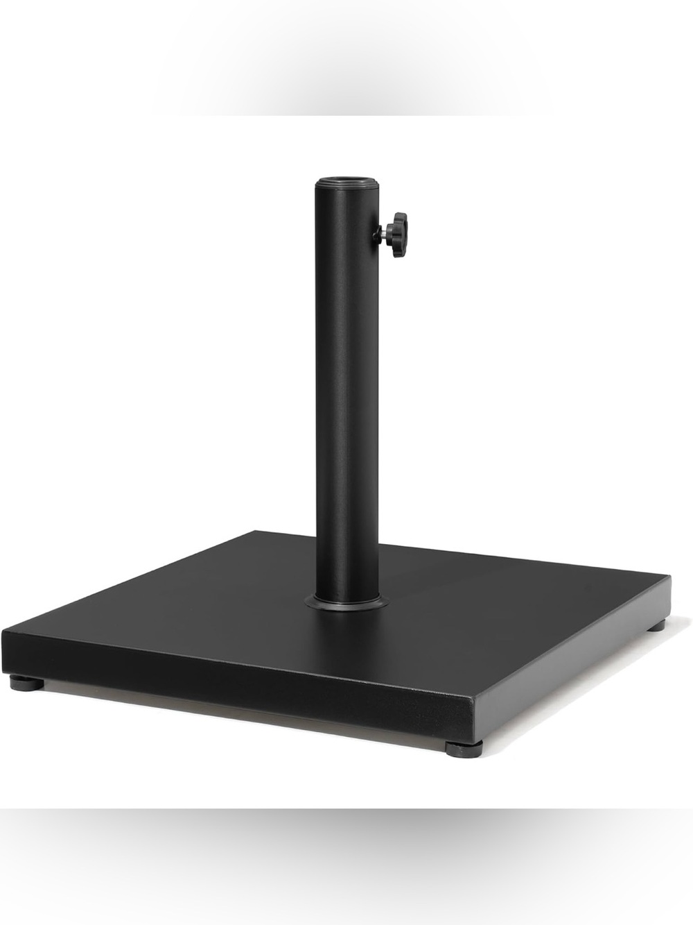 BLACK 43lbs UMBRELLA PATIO BASE HEAVY DUTY STAND - Picture 3 of 7